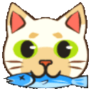Neko Fish 2 — cat emoji for Slack & Discord
