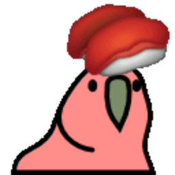 Sushi Parrot — cartoon emoji for Slack & Discord (Discord)