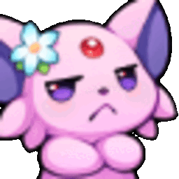 Espeon Hmmmpf — pokemon emoji for Slack & Discord (Discord)