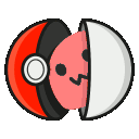 Blob In Pokeball — pokemon emoji for Slack & Discord