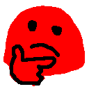 Blub Rainbowthink — cartoon emoji for Slack & Discord