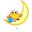 Moon Watering — cute emoji for Slack & Discord