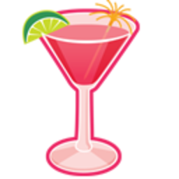 Cosmopolitan — drink emoji for Slack & Discord (Discord)