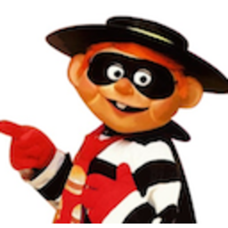 Hamburgler — cartoon emoji for Slack & Discord (Discord)
