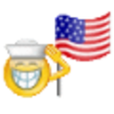 Salute Usa — cartoon emoji for Slack & Discord