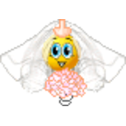 Bride Veil — cartoon emoji for Slack & Discord (Discord)