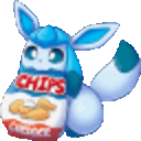 Glaceon Chips — character emoji for Slack & Discord