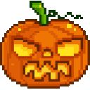 Jack O Lantern — cartoon emoji for Slack & Discord