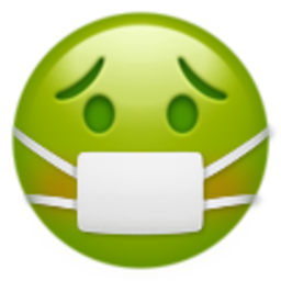 Nauseated With Mask — emotion emoji for Slack & Discord (Discord)