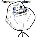 Forever Alone — meme emoji for Slack & Discord