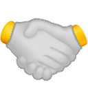 Handshake Gloves — hand-gesture emoji for Slack & Discord