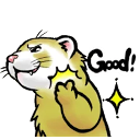 Ferret Good — ferret emoji for Slack & Discord