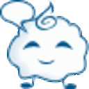 Hi Cloud — cartoon emoji for Slack & Discord