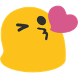 Blob Kissheart — cute emoji for Slack & Discord (Discord)