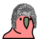 Tinfoilhatparrot — cartoon emoji for Slack & Discord