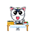 Cat Sushi Chef — cat emoji for Slack & Discord