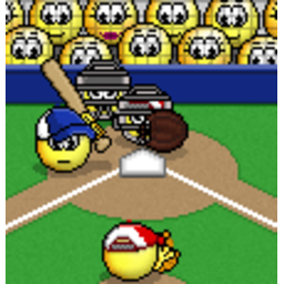 Baseball — cartoon emoji for Slack & Discord (Discord)