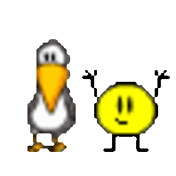 Dancing Birdxsmiley — cartoon emoji for Slack & Discord (Discord)