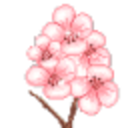 Cherry Blossom — nature emoji for Slack & Discord (Discord)