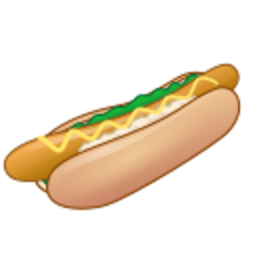 Hotdog With Mustard — food emoji for Slack & Discord (Discord)