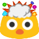 Mind Blown 4 — cartoon emoji for Slack & Discord