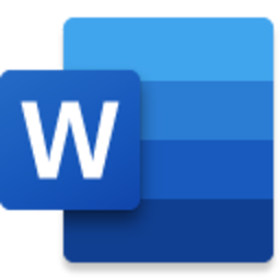 Ms Word — logo emoji for Slack & Discord (Discord)