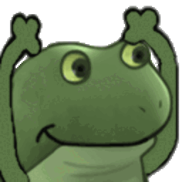 Yay Frog — cartoon emoji for Slack & Discord (Discord)