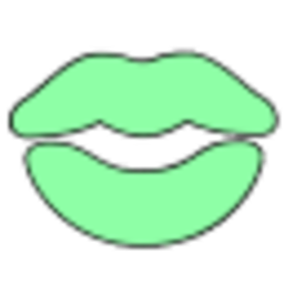 Green Lips — lip emoji for Slack & Discord (Discord)