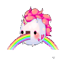Unicornmouth Rainbow — cartoon emoji for Slack & Discord