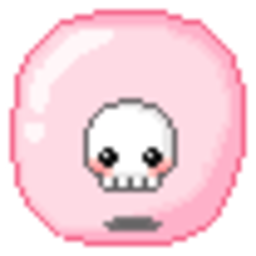 Skull Bubble — cartoon emoji for Slack & Discord (Discord)