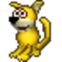 Dog 4 — cartoon emoji for Slack & Discord