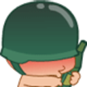 Army Helmut — cartoon emoji for Slack & Discord