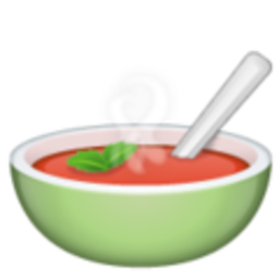 Soup — food emoji for Slack & Discord (Discord)