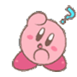 Kirby Question — kirby emoji for Slack & Discord (Discord)