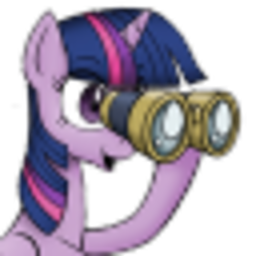 Mylittleponybinoculars — cartoon emoji for Slack & Discord (Discord)