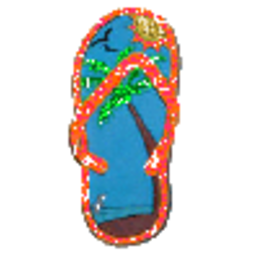Flip Flop — footwear emoji for Slack & Discord (Discord)
