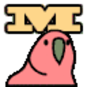 Merged Parrot — cartoon emoji for Slack & Discord