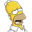 Homer Drool — cartoon emoji for Slack & Discord