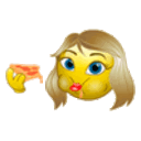 Eating — cartoon emoji for Slack & Discord