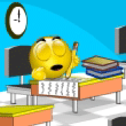 School Sleeping — cartoon emoji for Slack & Discord (Discord)