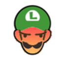 Luigi 3 — cartoon emoji for Slack & Discord