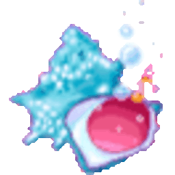 Singing Seashell — blue emoji for Slack & Discord (Discord)