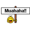 Muahaha — cartoon emoji for Slack & Discord
