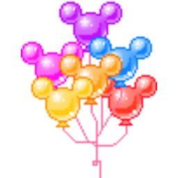 Mickey Balloons — mickey emoji for Slack & Discord (Discord)