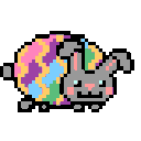 Nyan Easterbunny — animal emoji for Slack & Discord
