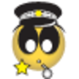 Police Officer — cartoon emoji for Slack & Discord (Discord)