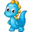 Baby Dragon — cartoon emoji for Slack & Discord