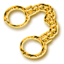 Gold Handcuffs — gold emoji for Slack & Discord