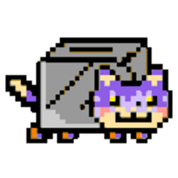 Nyancat Toaster — pixel-art emoji for Slack & Discord (Discord)