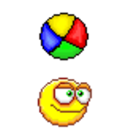 Beach Ball 5 — face emoji for Slack & Discord (Discord)